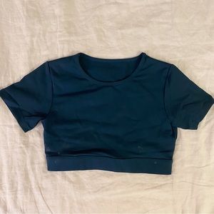 NVGTN Open Back Crop Top